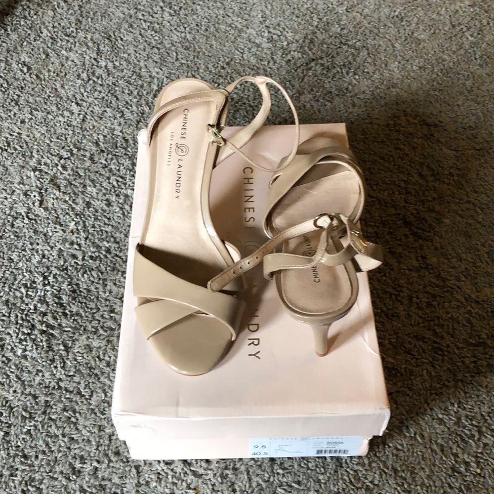 Open Toe Dress Heels